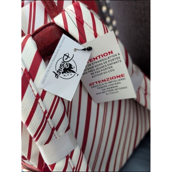 Loungefly Disney Parks Mickey Mouse Peppermint Swirl Holiday Mini Backpack (NWT) main image 4